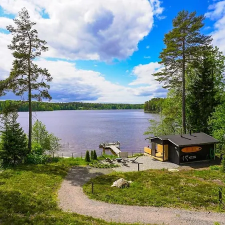 Ritva - Modern - Lakefront - Hot Tub Hyvinkaa