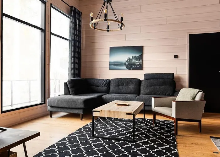 Дом отдыха Ritva - Modern - Lakefront - Hot Tub *