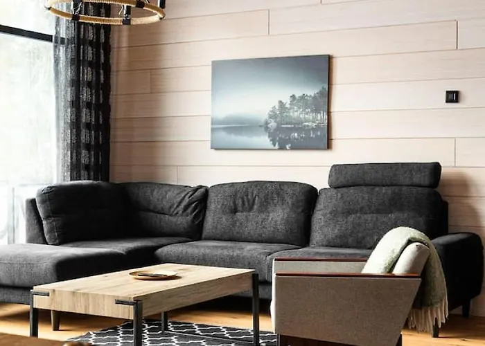 Semesterbostad Ritva - Modern - Lakefront - Hot Tub *